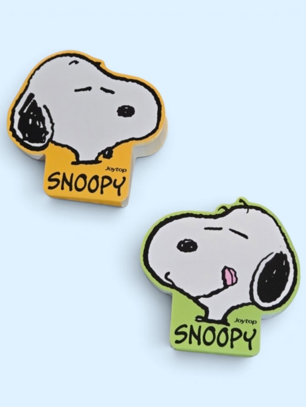 Peanuts: Snoopy Notepad Yellow Or Green